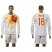 Spain #18 Jordi Alba White Away Long Sleeves Soccer Country Jersey