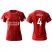 Womens Liverpool #4 Virgil Red Home Soccer Club Jersey