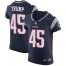 Nike New England Patriots #45 Donald Trump Navy Blue Team Color Mens Stitched NFL Vapor Untouchable Elite Jersey