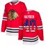 Adidas Chicago Blackhawks #40 John Hayden Red Home Authentic USA Flag Stitched NHL Jersey