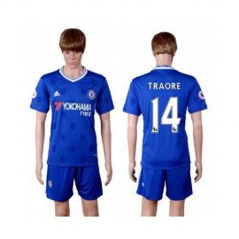Chelsea #14 Traore Home Soccer Club Jersey