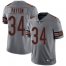 Nike Chicago Bears #34 Walter Payton Silver Mens Stitched NFL Limited Inverted Legend Jersey