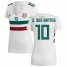 Womens Mexico #10 G.Dos Santos Away Soccer Country Jersey