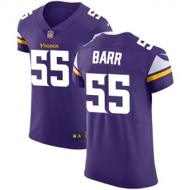 Nike Minnesota Vikings #55 Anthony Barr Purple Team Color Mens Stitched NFL Vapor Untouchable Elite Jersey