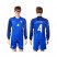 France #4 Varane Home Long Sleeves Soccer Country Jersey