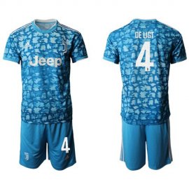Juventus #4 De Ligt Third Soccer Club Jersey