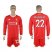 Liverpool #22 Mignolet Home Long Sleeves Soccer Club Jersey