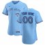 Toronto Blue Jays Custom Mens Nike Light Blue Alternate 2020 Authentic Player MLB Jersey
