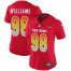Nike Baltimore Ravens #98 Brandon Williams Red Womens Stitched NFL Limited AFC 2019 Pro Bowl Jersey