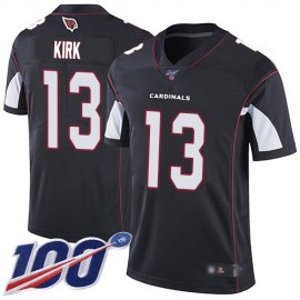 Nike Arizona Cardinals #13 Christian Kirk Black Alternate Mens Stitched NFL 100th Season Vapor Limited Jersey