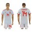 Spain #14 Fernandez Away Soccer Country Jersey