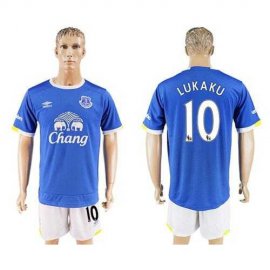 Everton #10 Lukaku Home Soccer Club Jersey