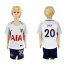 Tottenham Hotspur #20 Dele Home Kid Soccer Club Jersey