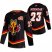Calgary Flames #23 Sean Monahan Black Mens Adidas 2020-21 Reverse Retro Alternate NHL Jersey