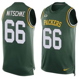 Nike Green Bay Packers #66 Ray Nitschke Green Team Color Mens Stitched NFL Limited Tank Top Jersey