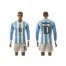 Argentina #10 Maradona Home Long Sleeves Soccer Country Jersey