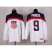2014 Olympic Team USA #9 Zach Parise White Stitched NHL Jersey