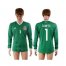 Mexico #1 Campos Home Long Sleeves Soccer Country Jersey