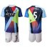Manchester City #5 Stones Nike Cooperation 6th Anniversary Celebration Soccer Club Jersey