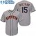 Houston Astros #15 Carlos Beltran Grey Cool Base Stitched Youth MLB Jersey