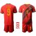 Belgium #9 R.Lukaku Red Home Kid Soccer Country Jersey