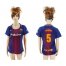 Womens Barcelona #5 Sergio Home Soccer Club Jersey