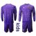 Russia Blank Purple Goalkeeper Long Sleeves Kid Soccer Country Jersey