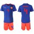 Colombia #4 Ramirez Away Soccer Country Jersey