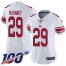 Nike New York Giants #29 Xavier McKinney White Womens Stitched NFL 100th Season Vapor Untouchable Limited Jersey