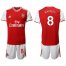 Arsenal #8 Ramsey Home Soccer Club Jersey