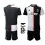 Juventus Blank Home Kid Soccer Club Jersey
