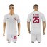 Roma #25 B.Peres Away Soccer Club Jersey