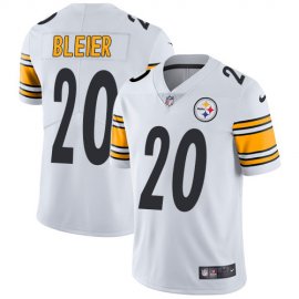 Nike Pittsburgh Steelers #20 Rocky Bleier White Mens Stitched NFL Vapor Untouchable Limited Jersey