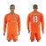 Chelsea #13 Courtois Orange Goalkeeper Long Sleeves Soccer Club Jersey
