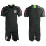 USA Blank Black Goalkeeper Soccer Country Jersey
