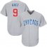 Chicago Cubs #9 Javier Baez Grey Road Stitched Youth MLB Jersey