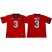 Bulldogs #3 Zamir White Red Limited Stitched College Jersey