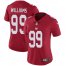 Nike New York Giants #99 Leonard Williams Red Womens Stitched NFL Limited Inverted Legend Jersey