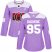 Adidas Ottawa Senators #95 Matt Duchene Purple Authentic Fights Cancer Womens Stitched NHL Jersey