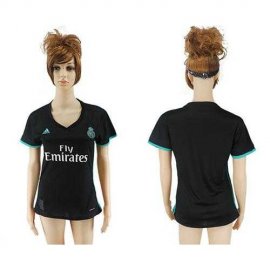 Womens Real Madrid Blank Away Soccer Club Jersey