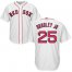 Boston Red Sox #25 Jackie Bradley Jr White Cool Base Stitched Youth MLB Jersey