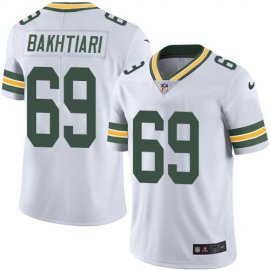 Nike Green Bay Packers #69 David Bakhtiari White Mens Stitched NFL Vapor Untouchable Limited Jersey