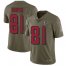 Nike Atlanta Falcons #81 Austin Hooper Olive Youth Stitched NFL Limited 2017 Salute to Service Jersey