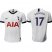 Tottenham Hotspur #17 Sissoko White Home Soccer Club Jersey