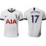 Tottenham Hotspur #17 Sissoko White Home Soccer Club Jersey