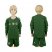 Germany Blank Green Goalkeeper Long Sleeves Kid Soccer Country Jersey