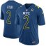 Nike Atlanta Falcons #2 Matt Ryan Navy Mens Stitched NFL Game NFC 2017 Pro Bowl Jersey
