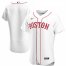 Boston Red Sox Mens Nike White Home 2020 Authentic MLB Jersey