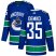 Adidas Vancouver Canucks #35 Thatcher Demko Blue Home Authentic Stitched NHL Jersey