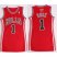 Women Chicago Bulls #1 Derrick Rose Red Stitched NBA Jersey Dress